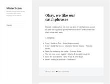 Tablet Screenshot of mister3.com